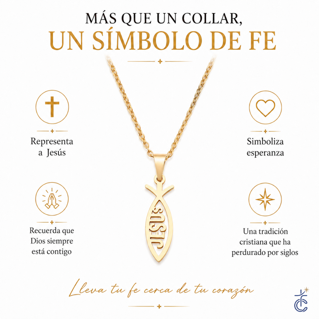 Collar Jesús - Símbolo de Fe