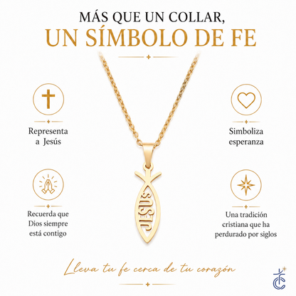 Collar Jesús - Símbolo de Fe
