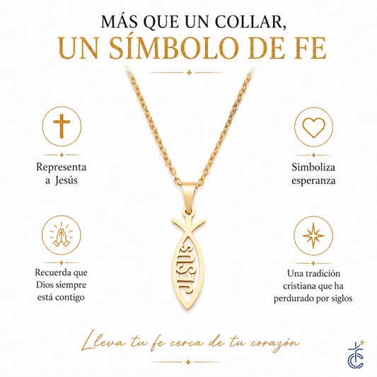 Collar Jesús - Símbolo de Fe