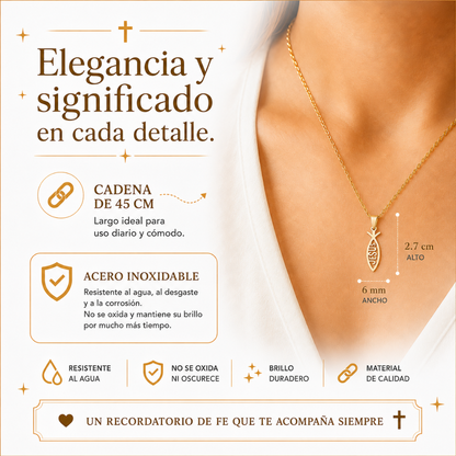 Collar Jesús - Símbolo de Fe