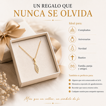 Collar Jesús - Símbolo de Fe