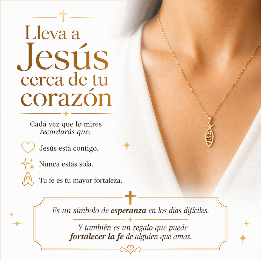 Collar Jesús - Símbolo de Fe