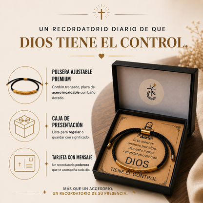 Pulsera "Dios tiene el control"