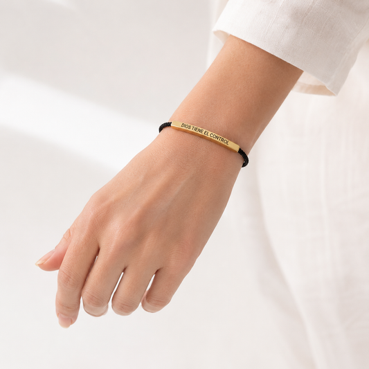 Pulsera de Fe "Dios tiene el control"